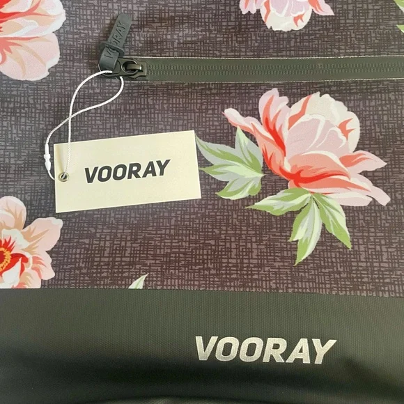 Vooray Flex Cinch Backpack in Flourish pattern. - Picture 4 of 6